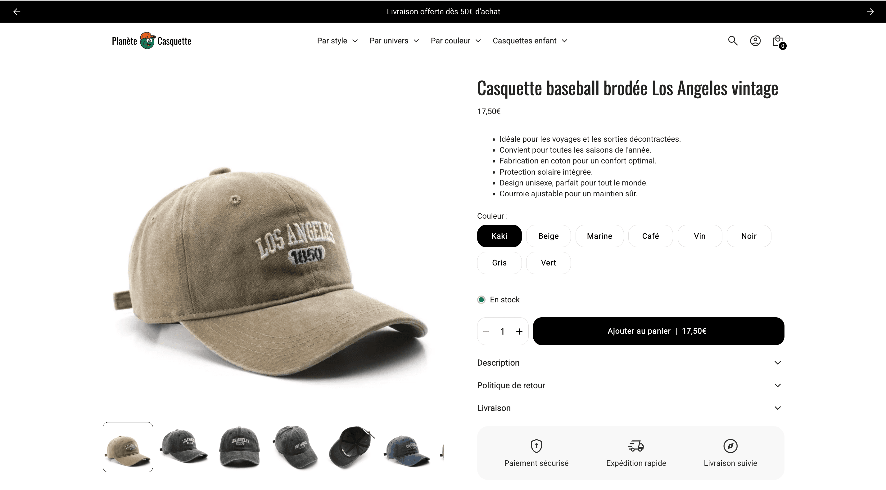 Planète Casquette - capture 3